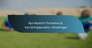 Ryo Miyaichi: Formativa år, Karriärhöjdpunkter, Utmaningar
